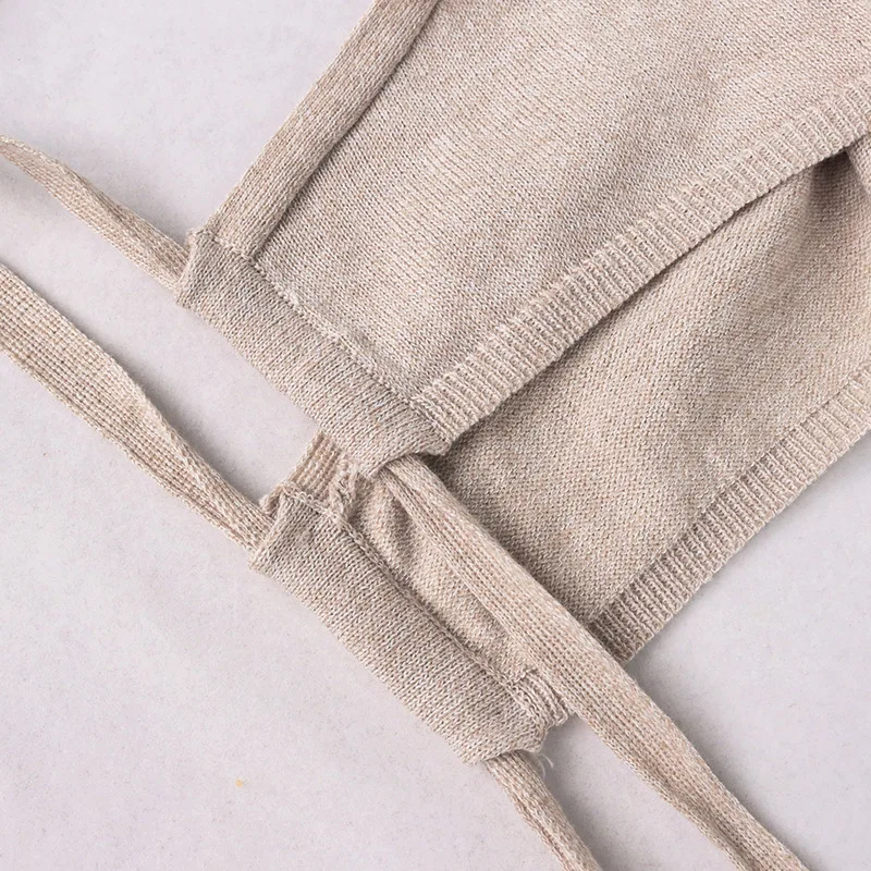 

HIGH QUALITY Newest 2021 Summer Fashion women's knitted halter neck strap halter camisole
