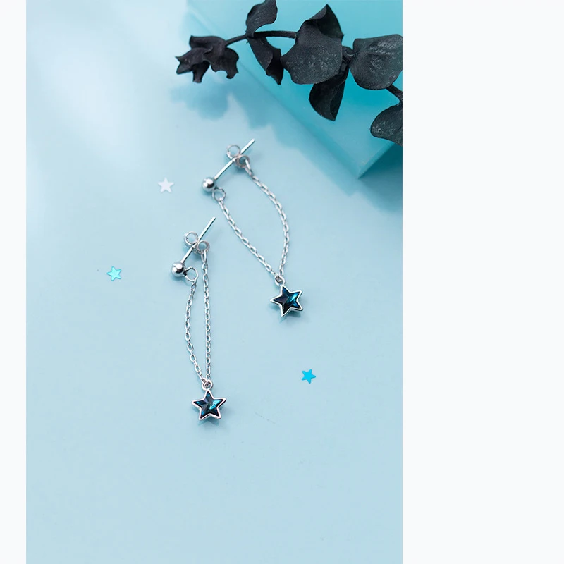 Colusiwei Модные 100% стерлингового серебра 925 сверкающие звезды &amp круглые бусины