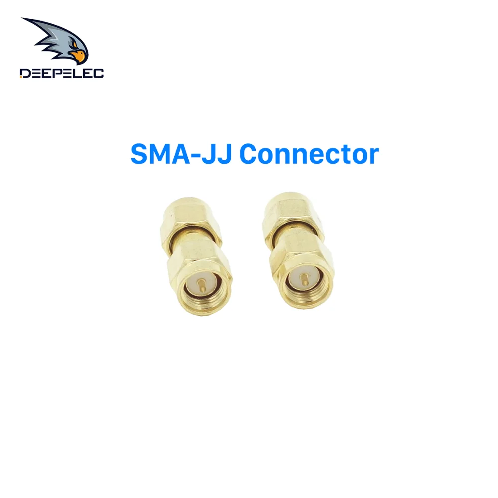 SMA-JJ штепсельная вилка РЧ коаксиальный адаптер двойной игольчатый соединитель |