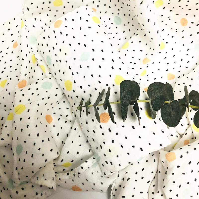 

d 70% bamboo baby Swaddle blankets Wraps Cotton Baby muslin Blankets Newborn big diaper muslin quilt