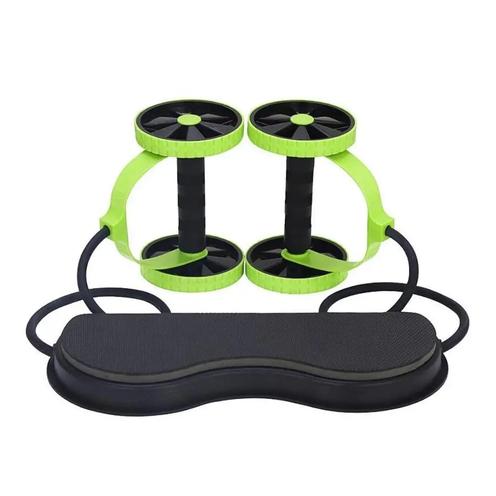

1Set Foldable Tension Rally Multifunction Pull Rope Wheeled Health Abdominal Muscle Training Fitness Equipment Exercise Supplies