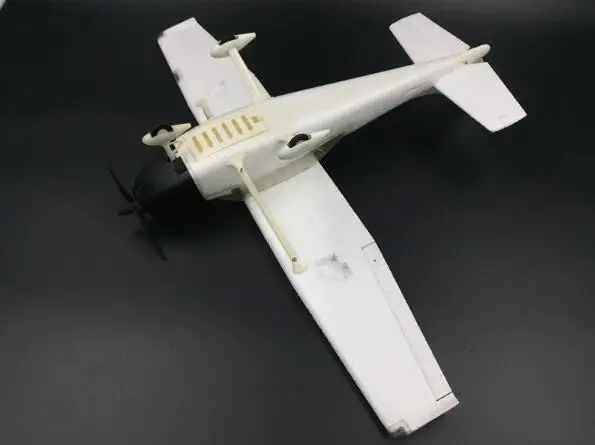 Flyfly 550mm cessna 182 EPO mini RC propeller plane White Kit Freeshipping