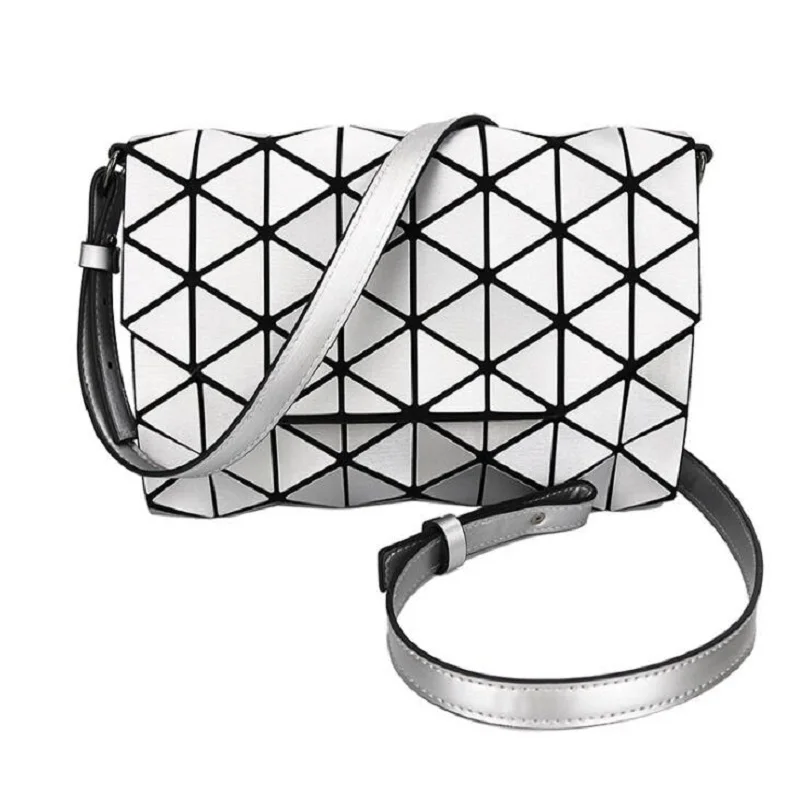 Матовые дизайнерские женские сумки через плечо лазерная сумка для девочек