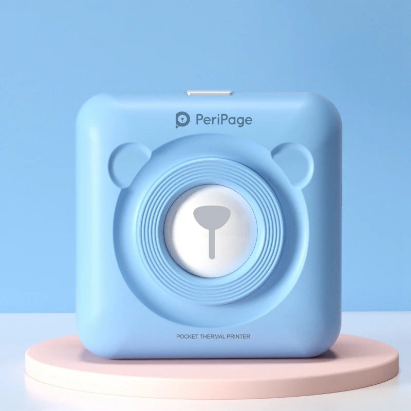 Мини-принтер для фотографий A6 58 мм Bluetooth-совместим с IOS Android Windows | Компьютеры и офис