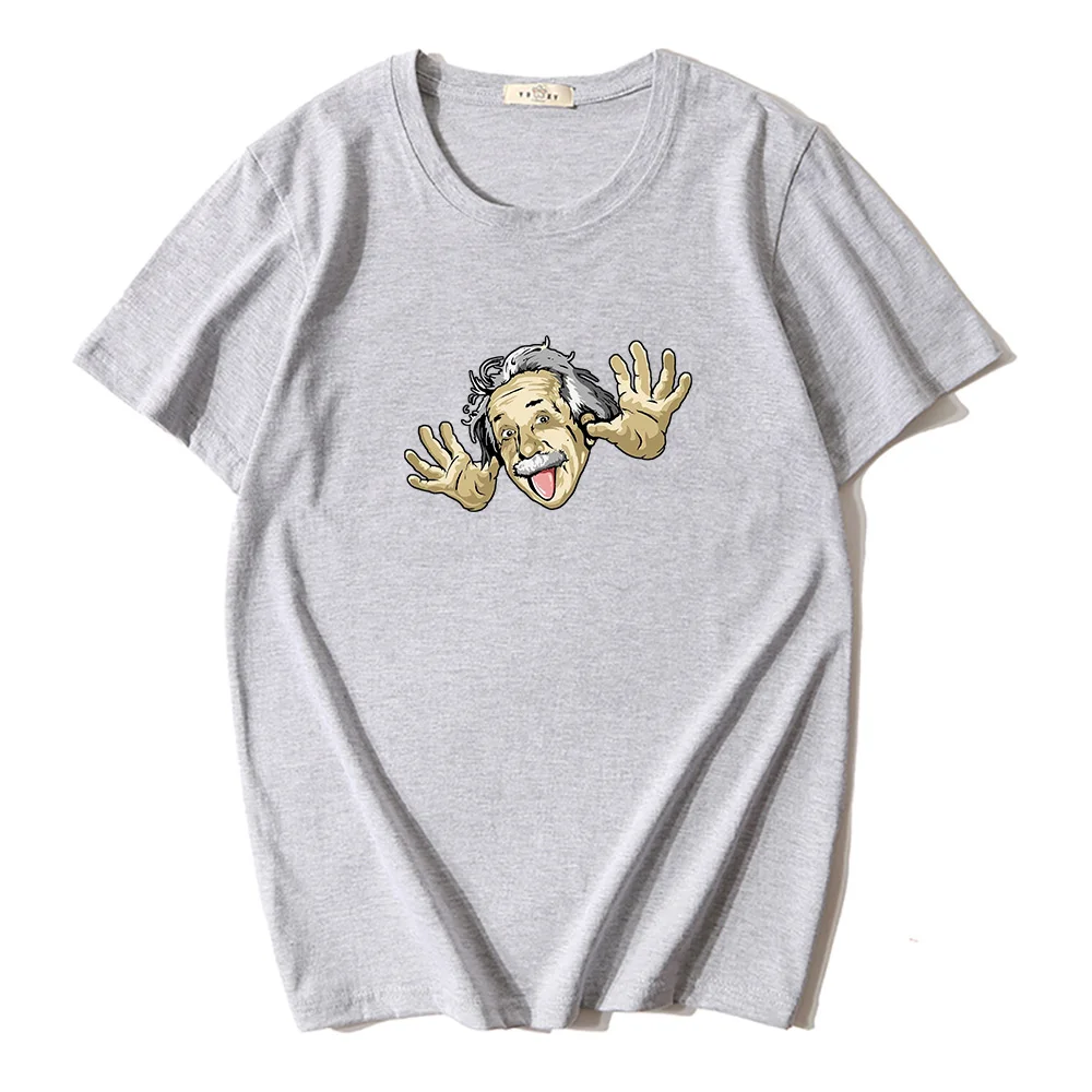 

Футболка мужская с забавным принтом, повседневная тенниска из 100% хлопка, крутая Свободная майка с коротким рукавом, уличная одежда, лето