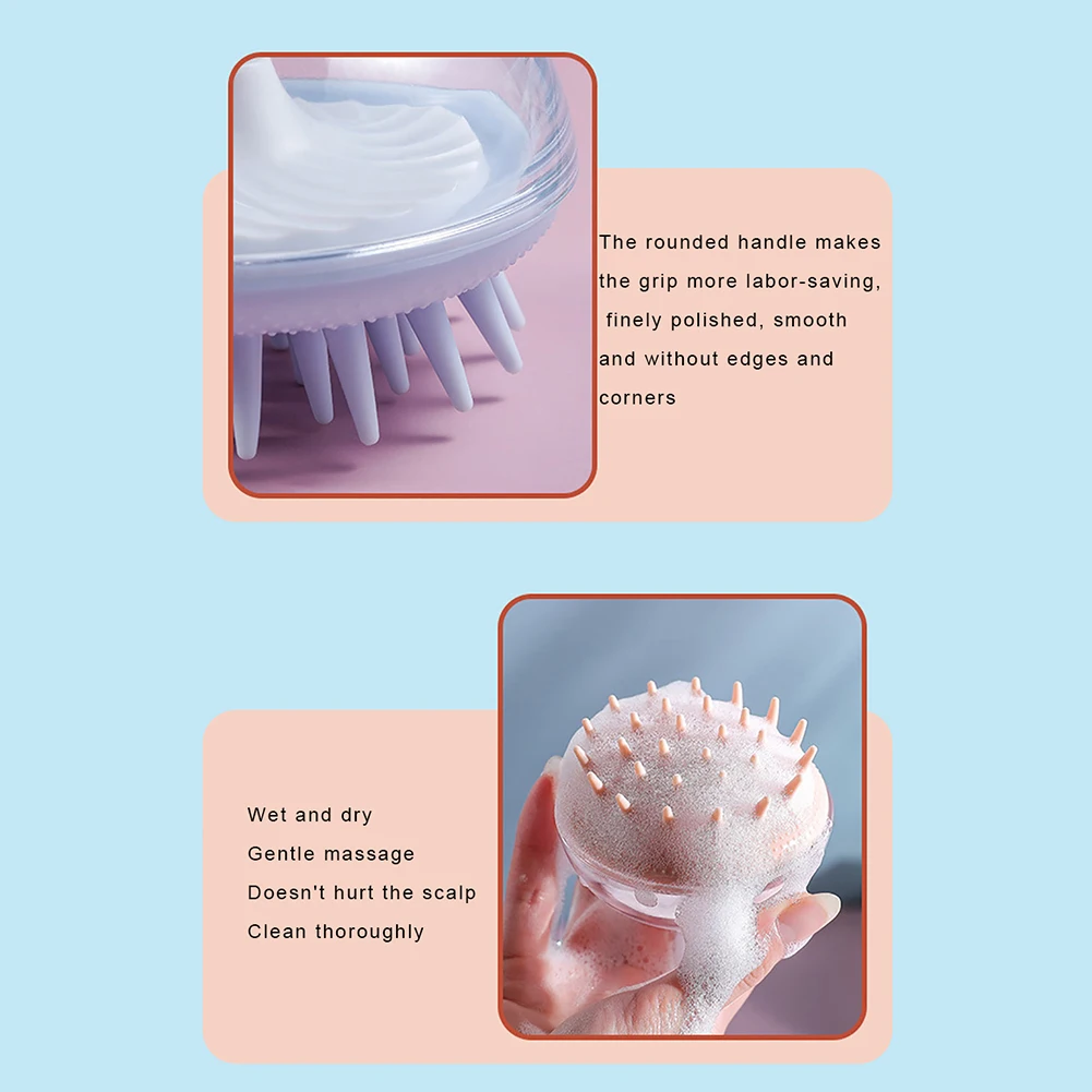 Расческа для волос Массажная расческа кожи головы Щетка женская мытья с Медузой |