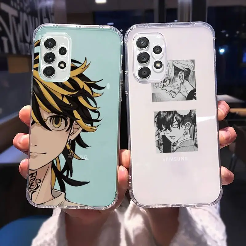 

Tokyo Revengers Phone Case For Samsung A 51 50 52 12 21s 31 40 70 71 note S 20 10 21 ultra plus fe clear coque shell
