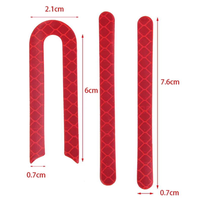 2 шт. тормозные колодки + 1 зарядный порт пылезащитный колпачок 4 светоотражающие
