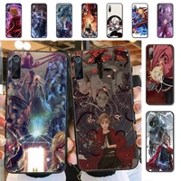 anime fullmetal alchemist phone case for xiaomi mi 5 6 8 9 10 lite pro se mix 2s 3 f1 max2 3