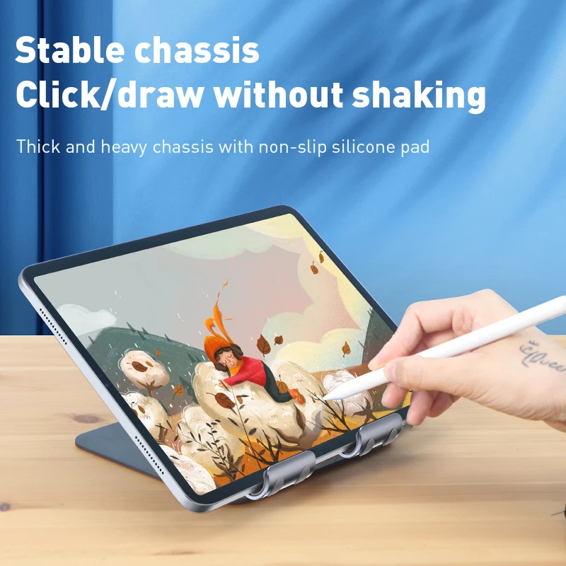 Hagibis Tablet Stand iPad Adjustable Foldable Height Holder Aluminum For Pro 9.7 10.5 12.9 Air Mini Kindle Switch | Компьютеры и офис