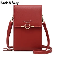 trendy design small shoulder bag for women summer soft pu leather mini crossbody phone bags pocket lady handbag portable purse