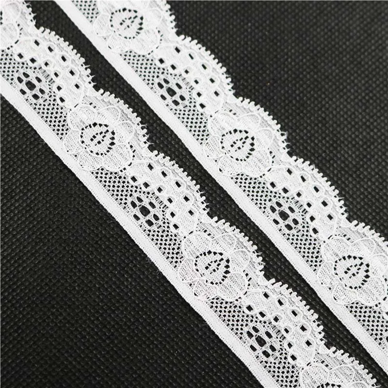 25 мм 5 ярдов кружевные ленты с отделкой свадебное украшение ручной работы вышитое