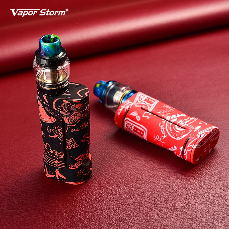 Электронная сигарета Vapor Storm ECO Bypass Mod Max 90 Вт 510 Lion RDA 3 Stage управление воздушным потоком/Hawk Tank Box Mod Vape поддержка RDTA
