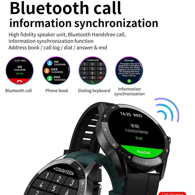 

S200 Smart Watch Heart Rate Blood Pressure Monitor Weather Display Waterproof Smartwatch Men Women Gift Clock