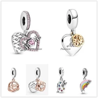 authentic 925 sterling silver passions artists palette dangle charm beads fit women pandora bracelet necklace jewelry
