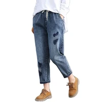denim pants women high waist straight jeans femme taille haute embroidery cowboy boyfriend loose plus size y2k mom jeans women