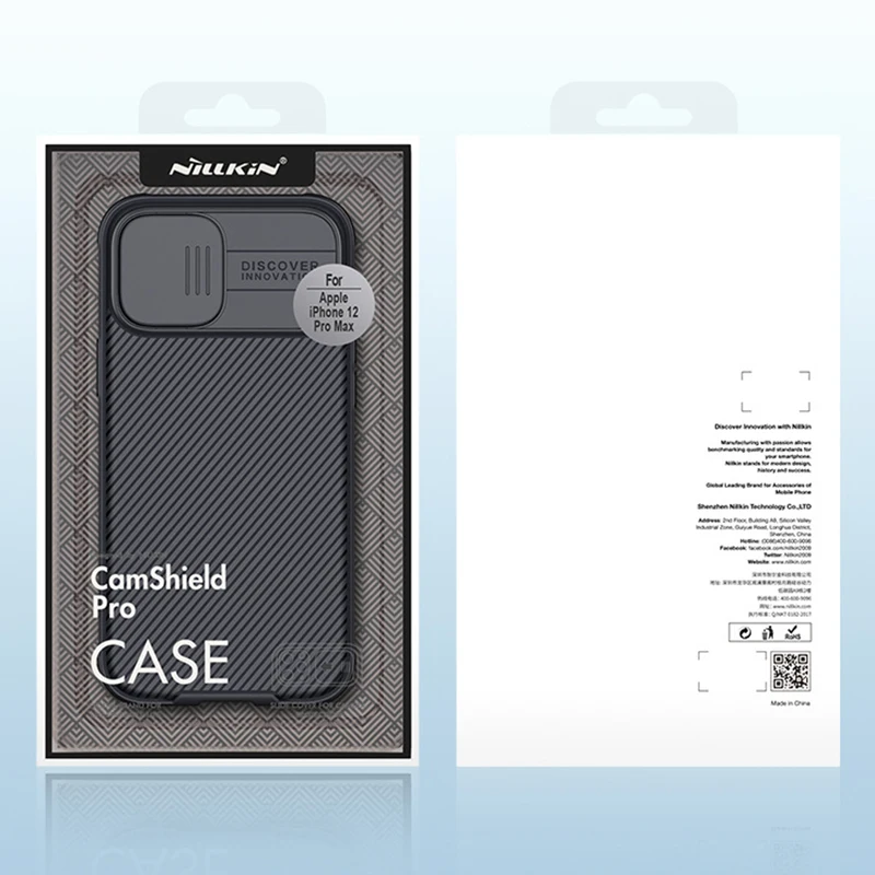 

New Camera Protection Case For Iphone 12/Pro/Max/Mini Camshield Slide Protect Cover Lens Protection Case For Iphone 12 Pro
