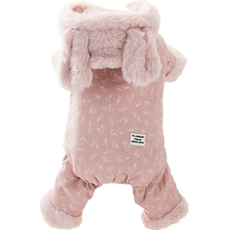 Четырехногая хлопковая стеганая Одежда для собак новейшая маленьких осенне