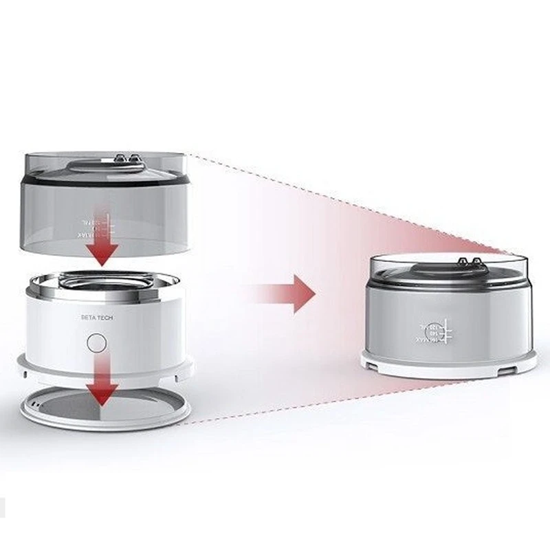 

Automatic Mini Coffee Maker,Portable Reusable Electric Coffee Filter Machine,Coffee Dripper Pot