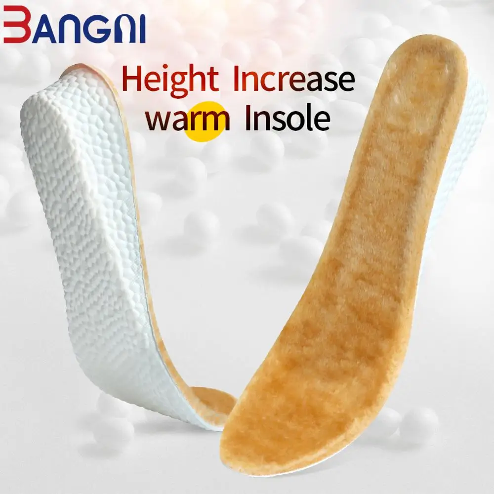 Стелька 3angn полная теплая стелька невидимые стельки для увеличения роста обуви