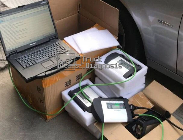 Мультиплексор MB Star C4 для диагностики автомобилей и грузовиков подключение SD к