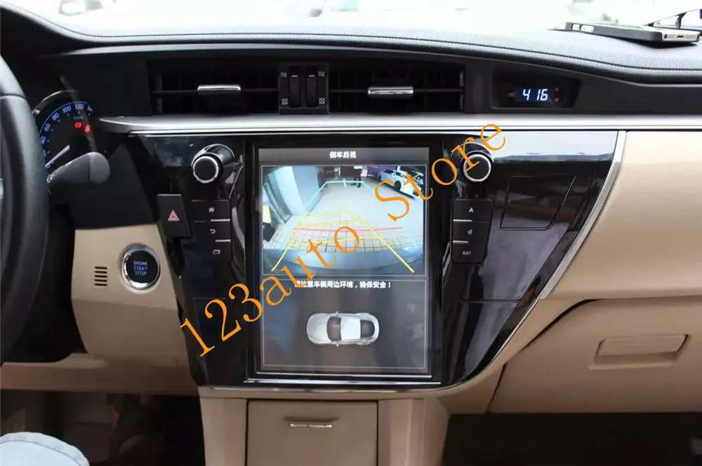 10 4 ''вертикальный экран Tesla Style Android 9 0 автомобильный DVD GPS плеер навигация