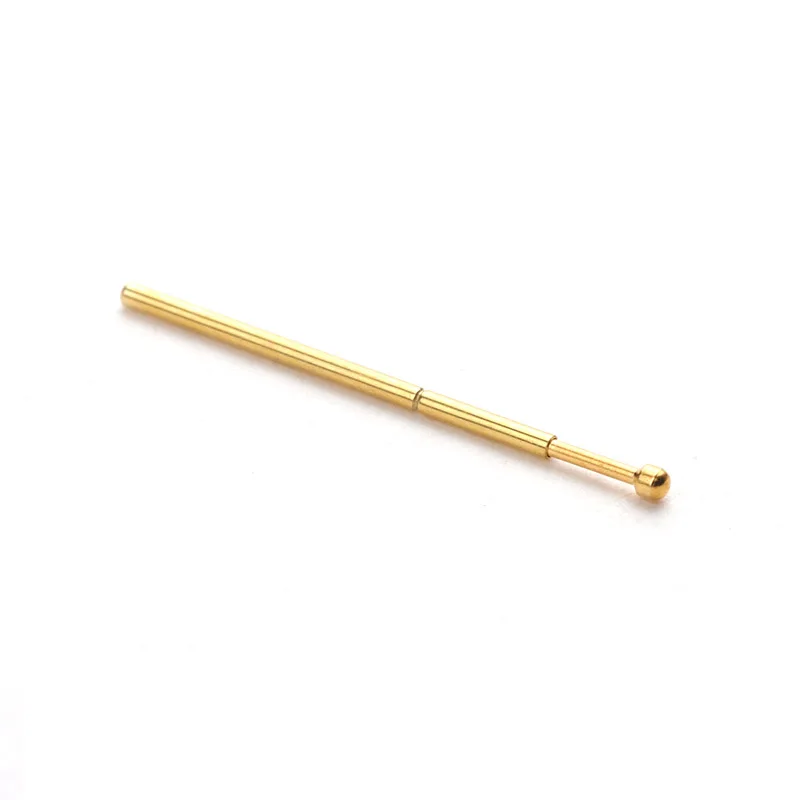 

PA50-D2 Gold-Plated Test Tool Spring Test Probe Outer Diameter 0.68mm Length 16.55mm For Testing Circuit Board Instruments