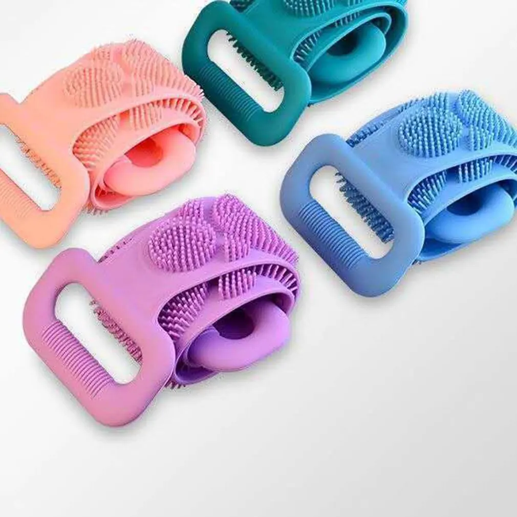 Силиконовое банное полотенце для мужчин и женщин прочное с длинной полосой