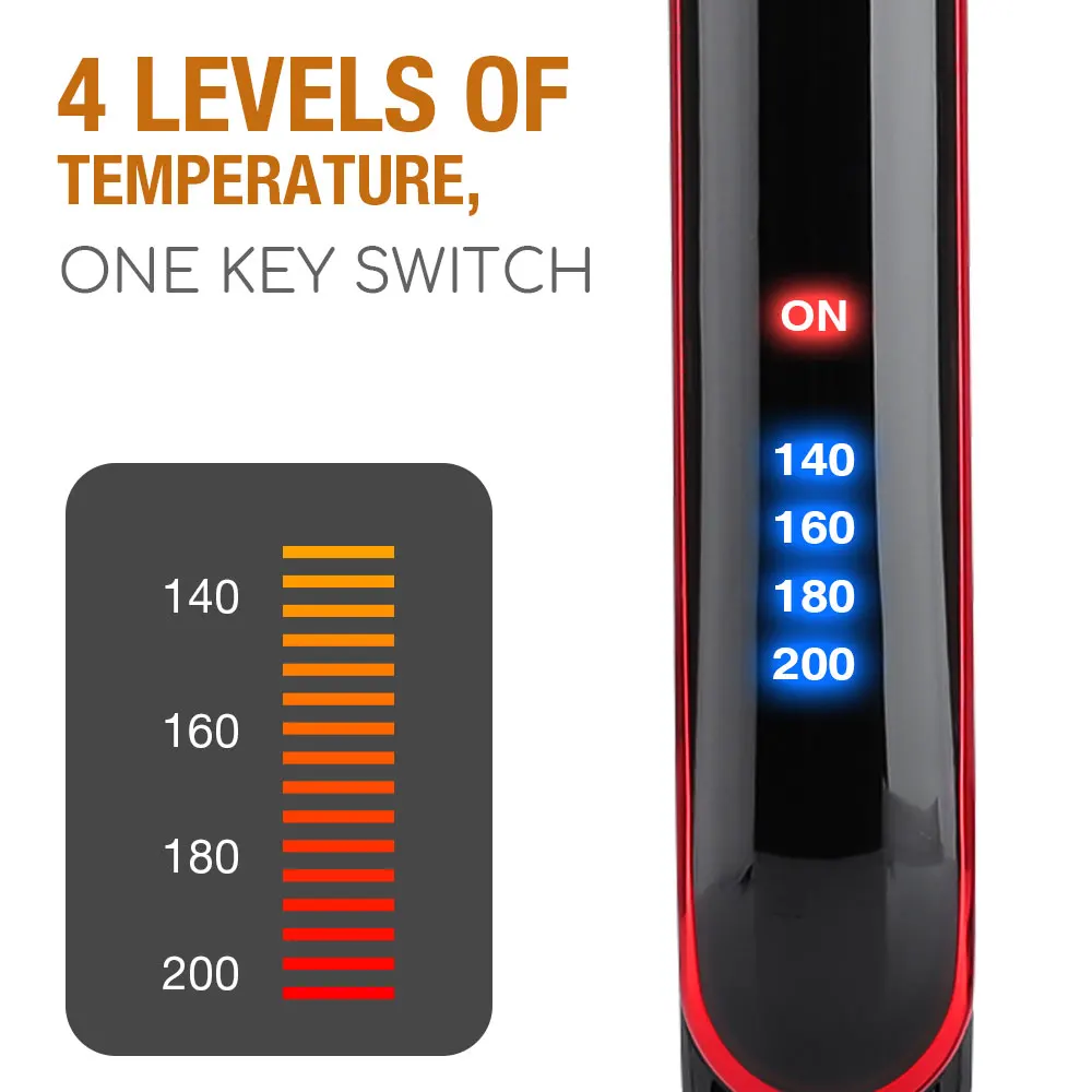 Щипцы для завивки волос с ЖК-дисплеем 4 скорости | Красота и здоровье