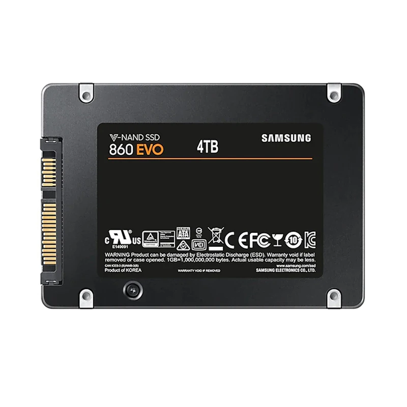 SAMSUNG SSD 860 EVO 250 ГБ 500 1 ТБ Внутренний твердотельный диск HDD TLC SATA III 2 5-дюймовый ноутбук