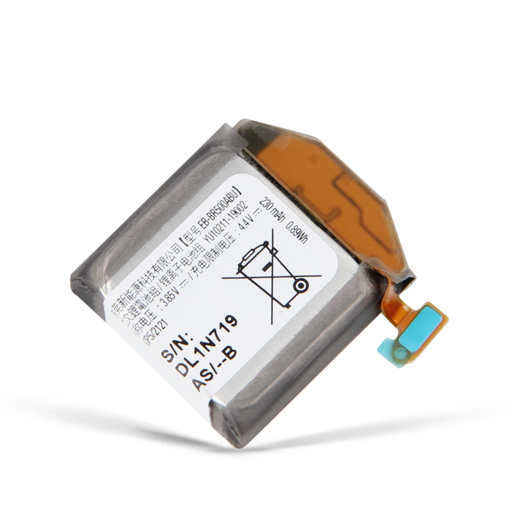 

New Original EB-BR500ABU Battery for Samsung Galaxy Watch Active SM-R500 Replacement Watch Batteries 230mAh