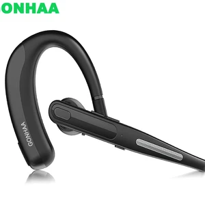 new earphone bluetooth headset wireless headphone 5 1with dual mic earpiece cvc8 0 noise cancelling hands free free global shipping