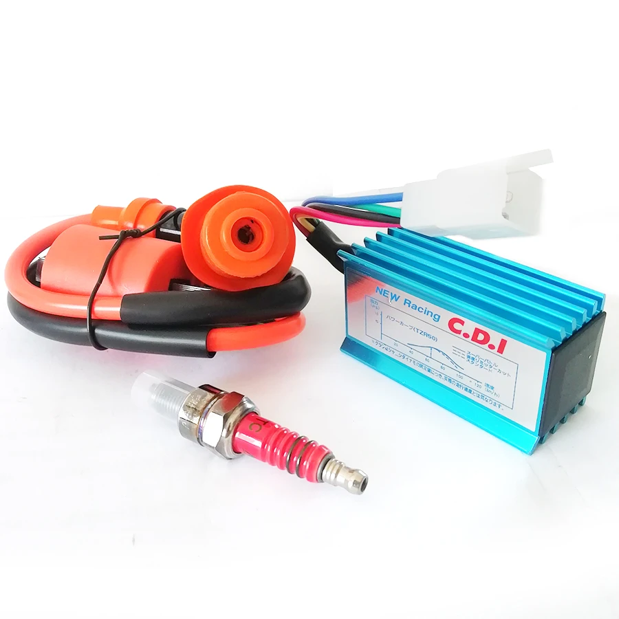 

Motorcycle 5 Pin CDI Box Ignition Coil for 50-160cc 4-stroke ATVs Quad Pit Dirt bikes