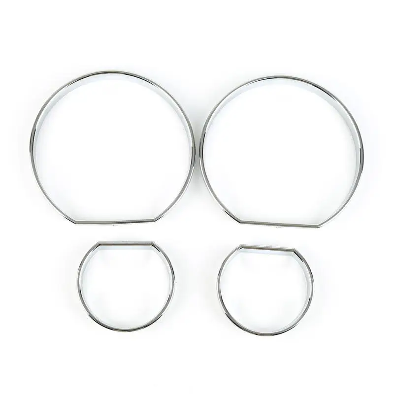 Новинка 4 шт. Стайлинг приборной панели датчик циферблата кольца ободка Speedo AC/Tech