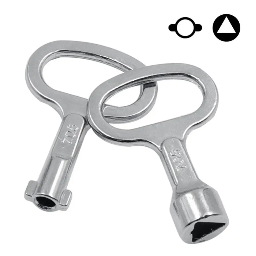 

2022 NEW Universal Elevator Door Lock Valve key wrench Utility Key Plumber Triangle Key For Electric Cabinets Metro Trains