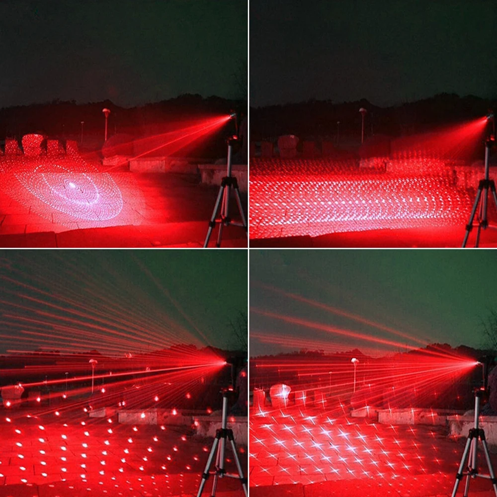CWLASER Высокая мощность 200 мВт нержавеющая 650 нм фокусируемая красная лазерная указка+ Match-Lighting(нержавеющая