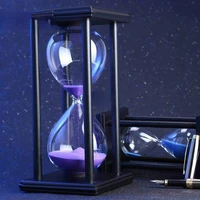 60 minutes hourglass sand timer for kitchen school modern wocd