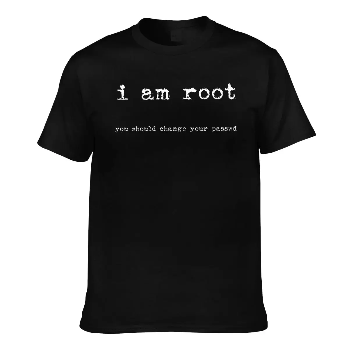 

I Am Root T Shirt Programmer Programming Coding Coder Fun Cotton T-Shirt Oversized Graphic Tshirt Mens