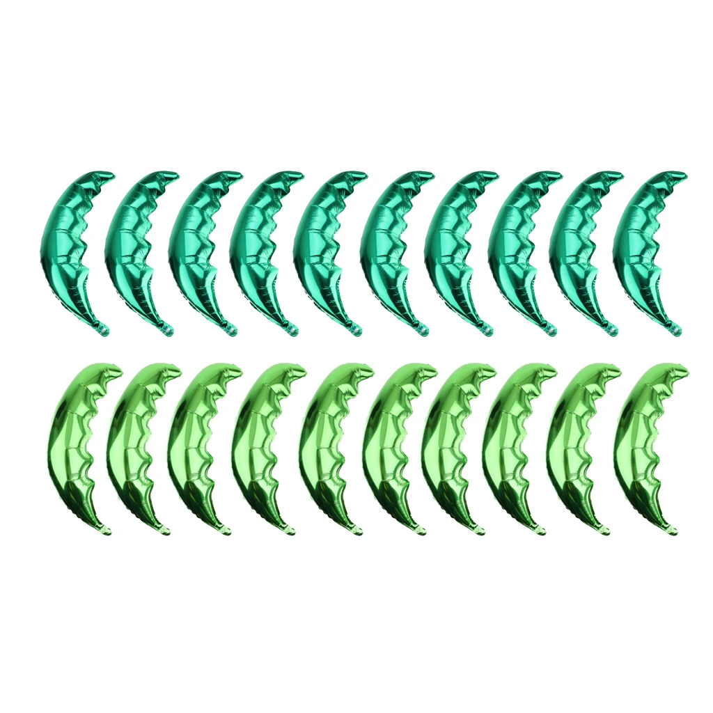 

20pcs Lot Palm Tree Leaf Green Hawaiian Beach Party Balloon Wedding Ornament