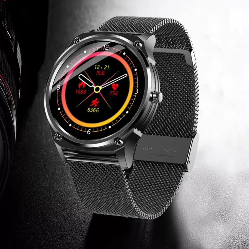 Full-screen Touch Smart Bracelet Continuous Health Monitoring Ip68 Waterproof Remote Control Camera Step Band | Электроника