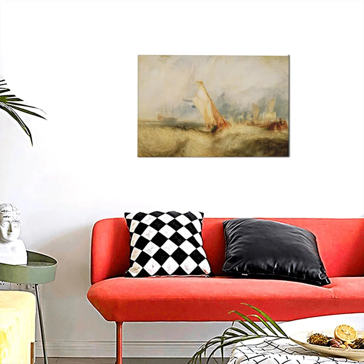 

William Turner Painting Wood Home Decoration Pictures Fashion Retro Room Decor