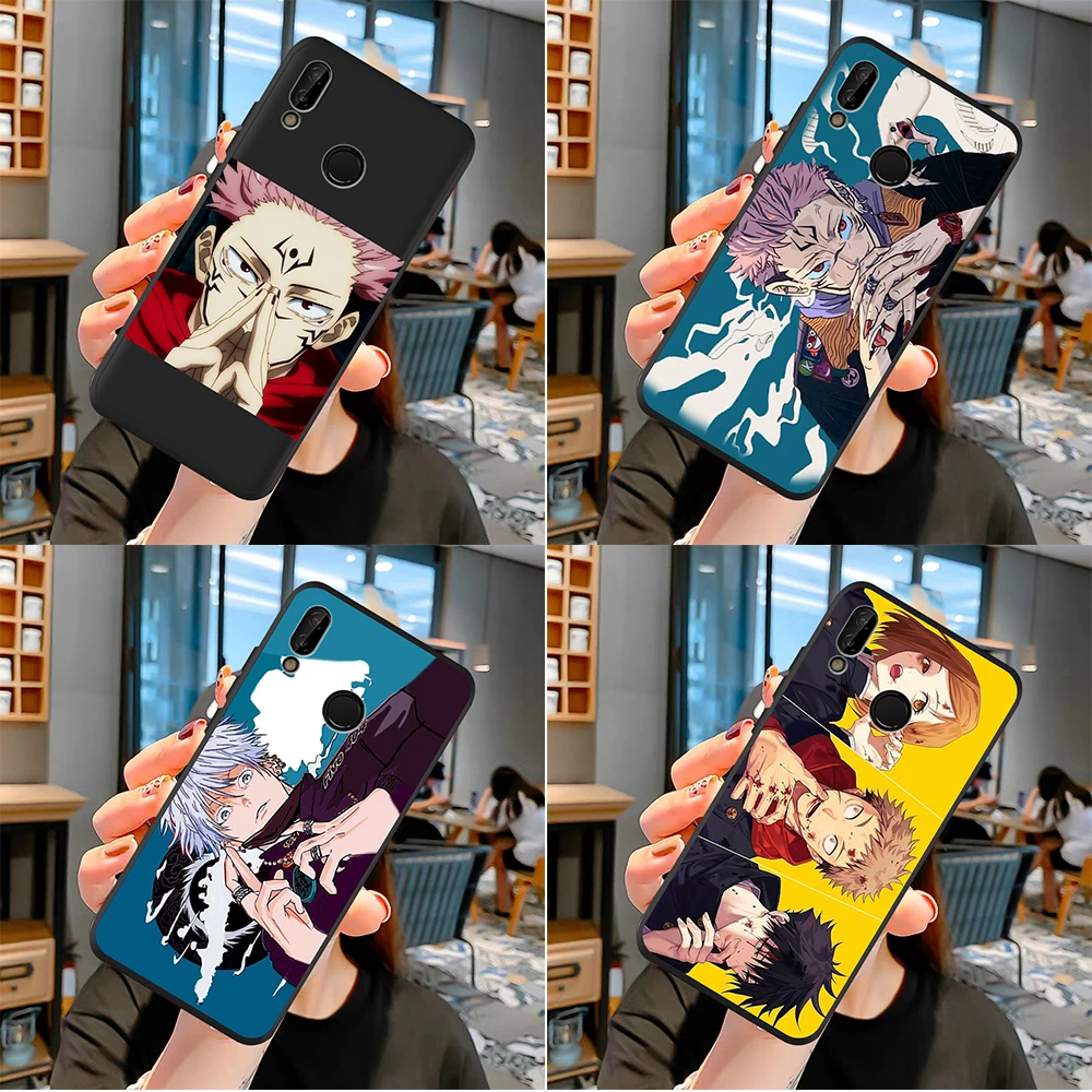 

Hot Anime Jujutsu Kaisen Yuji Itadori Fushiguro Megumi For Huawei P40 P30 P20 P10 P8 Lite 2017 Mate 30 20 10 Lite Pro phone case