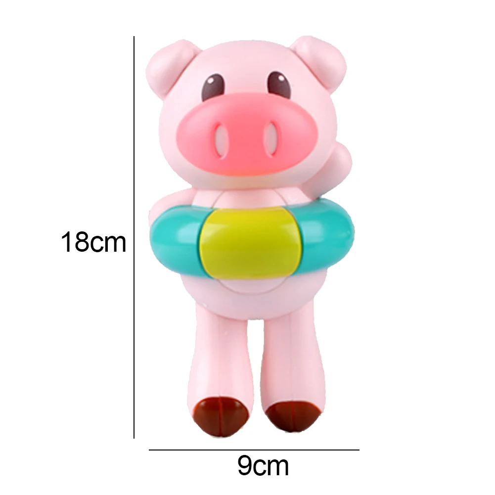 

Cartoon Swimming Pig Kids/Baby Summer Bath Toy Novelty Funny Durable Kids Beach Toy Appease Toy for Bathtub Water Game