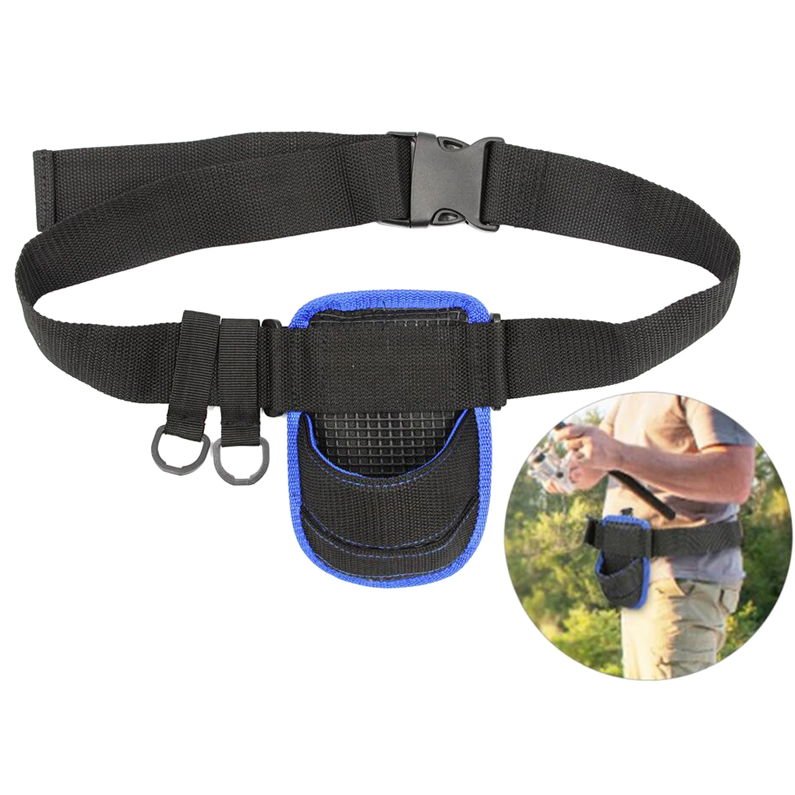 

Outdoor Fishing Rod Holder Waist Belt Strap Lightweight Fishing Tackle Accessories