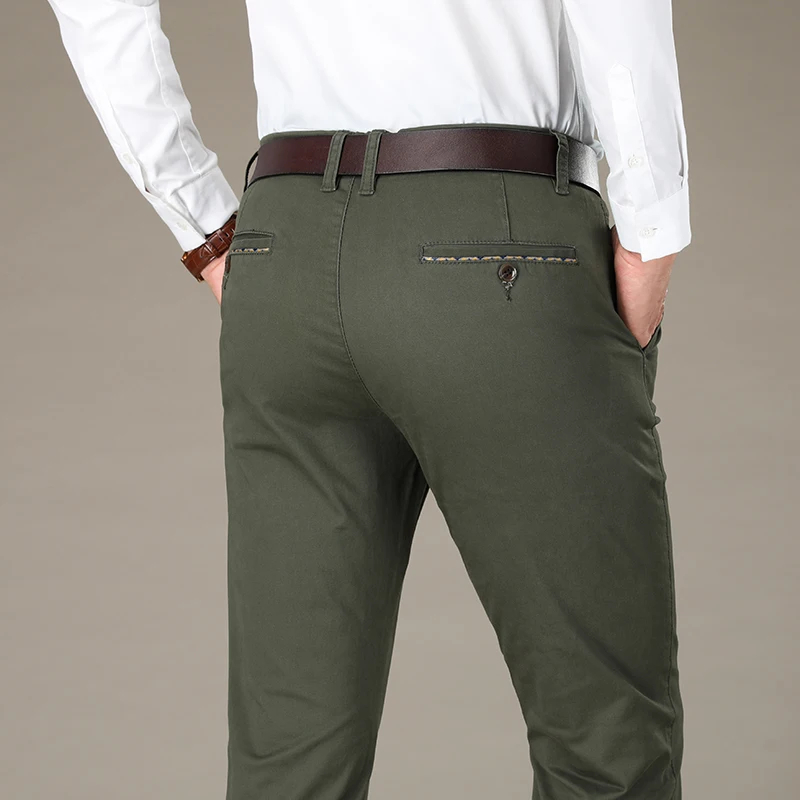 Брюки мужские классические повседневные модные Стрейчевые брюки Классический