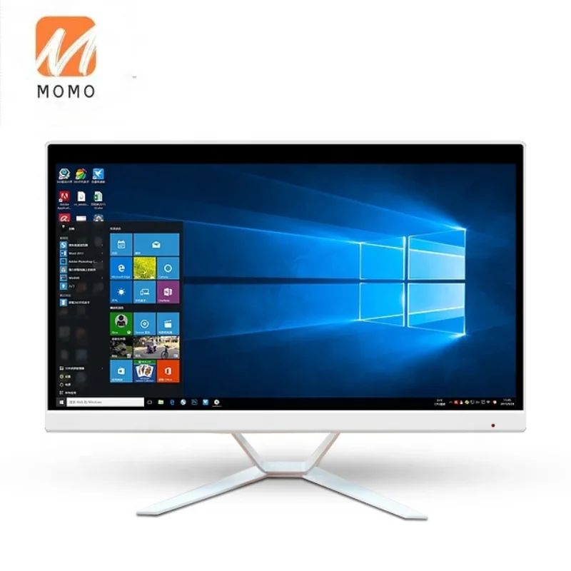 

21.5 inch super thin 6 usb all in one computer desktop
