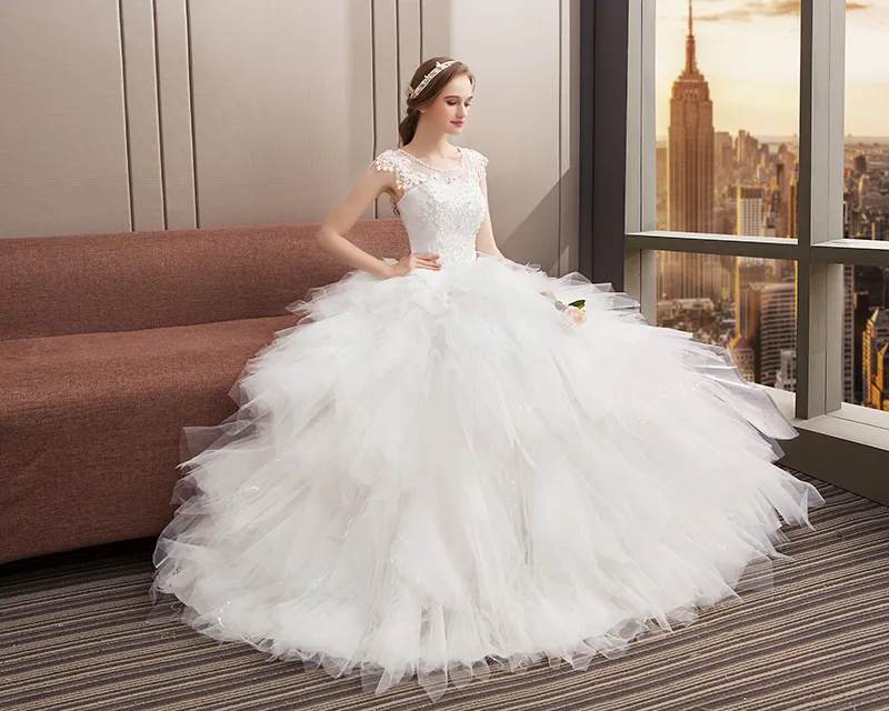 2020 Vestidos знаменитостей нравственность в круглый воротник рукав кружева
