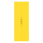 Коврик для йоги Lezyan из натурального каучука, утолщенный, расширенный, амортизирующий, нескользящий, впитывающий пот, фитнес-коврик Sun-moon