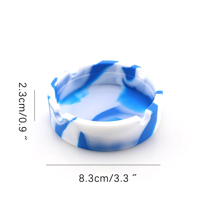 Круглая пепельница из силикагеля мягкий круглый силиконовый держатель для