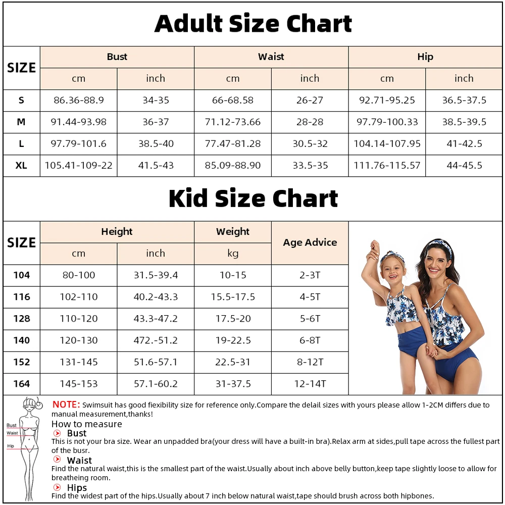 

2020 Family Matching Bikini Women Swimsuit Mother Girl Swimwear Children Baby Kid Womens Swim Wear Maillot De Bain Biquinis Mayo